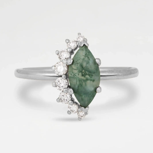 The Betty - Moss Agate