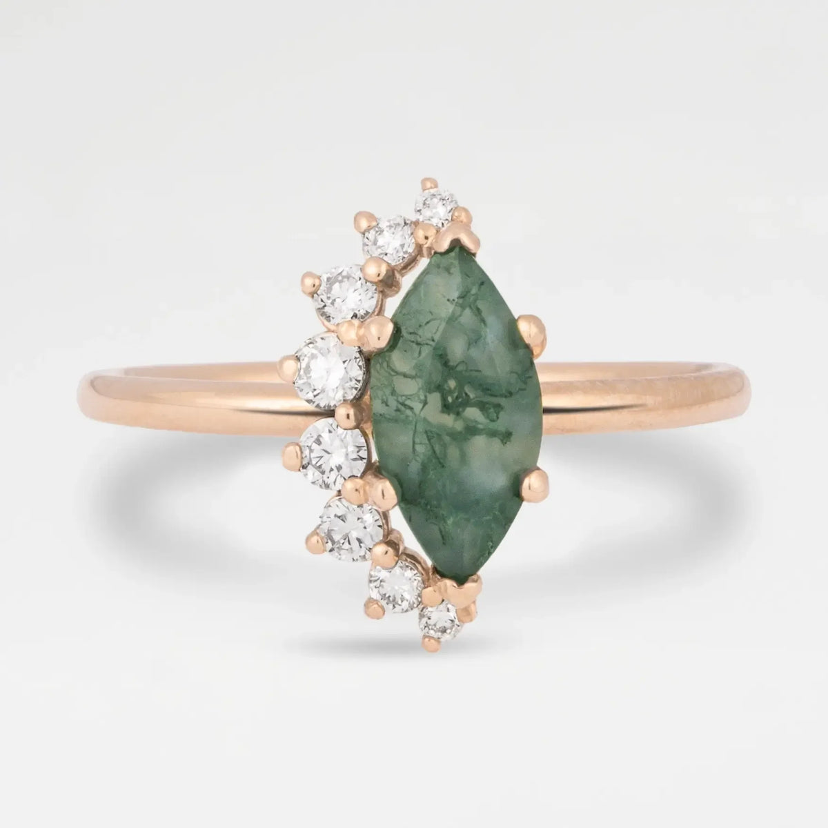 The Betty - Moss Agate