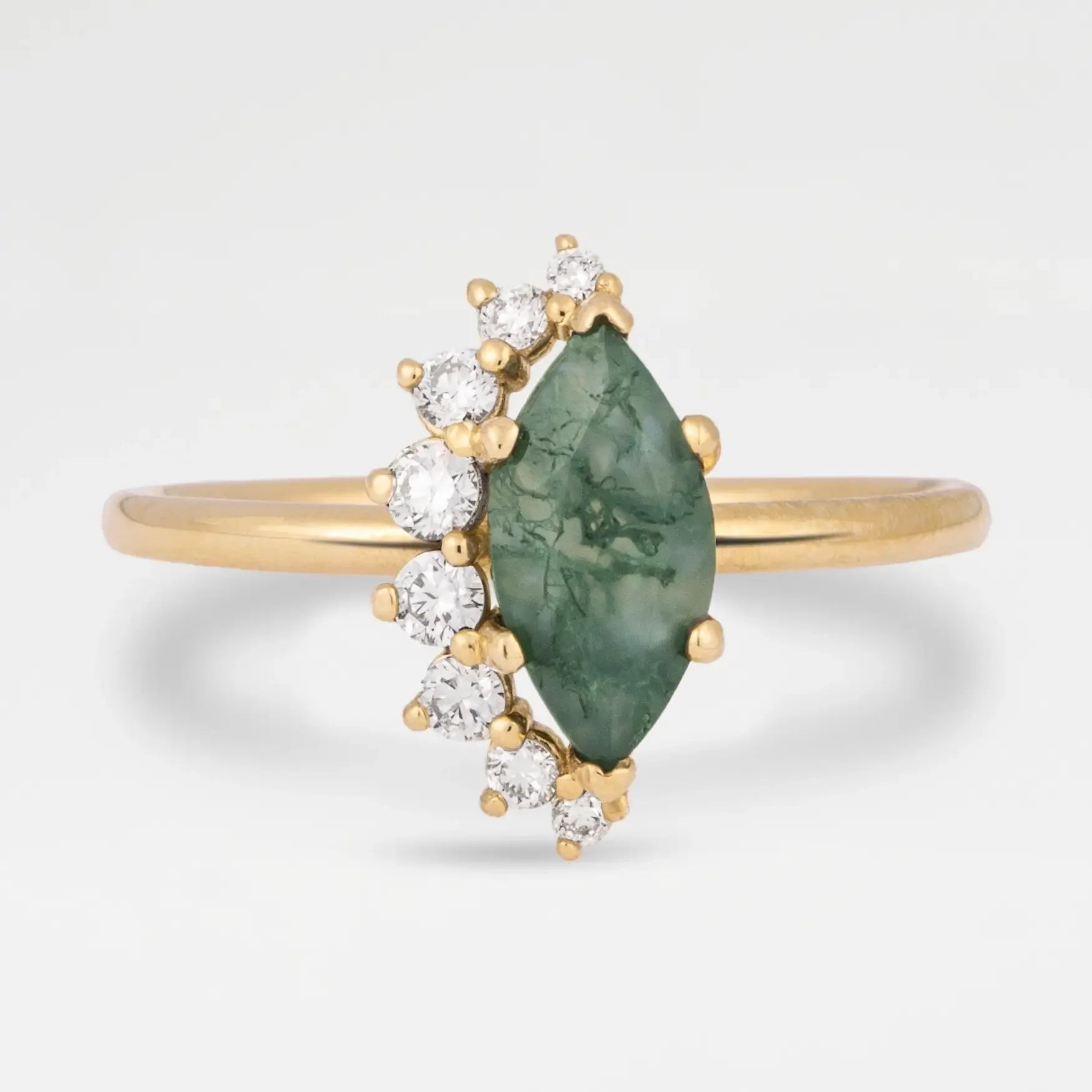 The Betty - Moss Agate