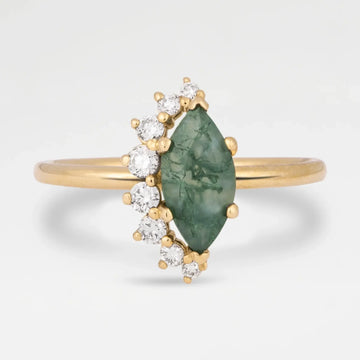 The Betty - Moss Agate