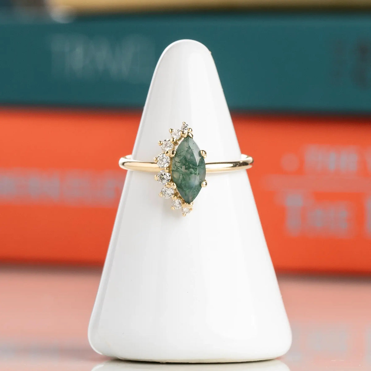 The Betty - Moss Agate