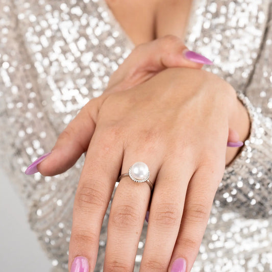 The Louise - White Pearl