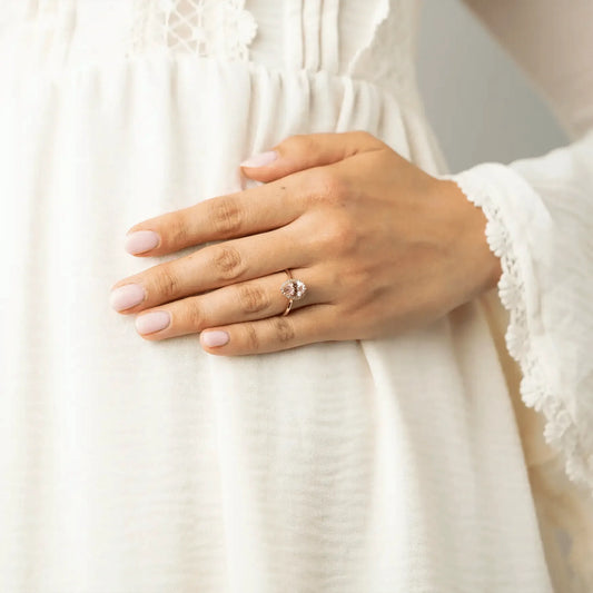 The Stacy - Champagne Sapphire